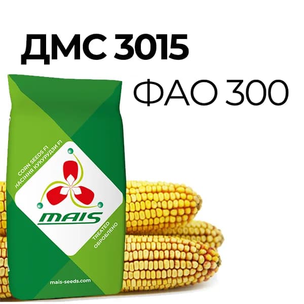 ДМС 3015 (ФАО 300) — насіння кукурудзи Маїс